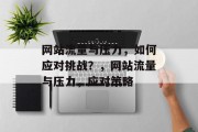 网站流量与压力,如何应对挑战?,网站流量与压力,应对策略 网站流量与压力,如何应对挑战?,网站流量与压力,应对策略