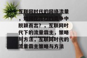 互联网时代的网络流量,如何在激烈的竞争中脱颖而出?,互联网时代下的流量霸主,策略与方法,互联网时代的流量霸主策略与方法 互联网时代的网络流量,如何在激烈的竞争中脱颖而出?,互联网时代下的流量霸主,策略与方法,互联网时代的流量霸主策略与方法