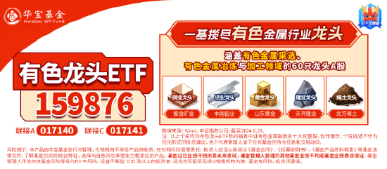 有色金属迎机遇?PMI升至荣枯线之上,经济回暖信号明确,有色龙头ETF(159876)逆市收红
