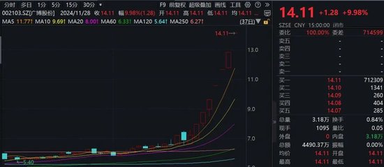 七连板!“谷子经济”概念股广博股份发布股票交易严重异常波动公告
