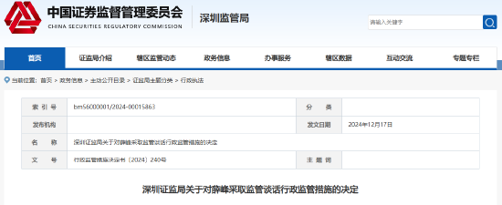 存五方面违规行为 众禄基金被责令改正!董事长薛峰被约谈