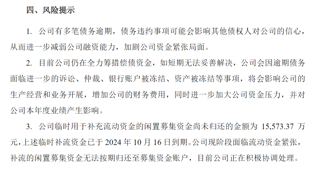 半年涨超600%的“大牛股”,岭南股份3连跌停!突然公告:多笔债务逾期,流动资金紧张!