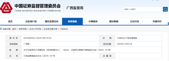 ST智知三年虚增营业收入超10亿!中介机构致同会计师事务所及2名会计师被出具警示函
