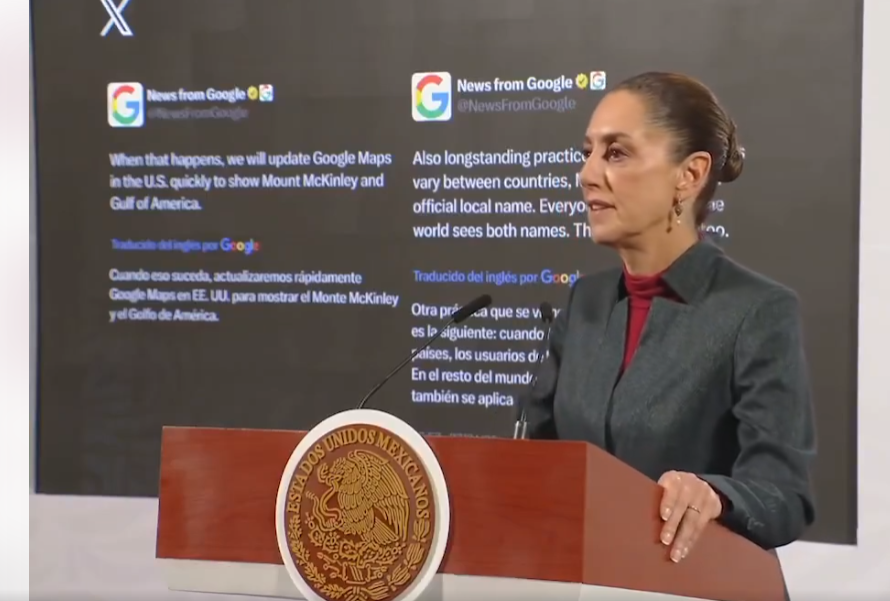 外媒:墨西哥总统将致函谷歌,反对根据特朗普行政令将“墨西哥湾”更名为“美国湾”