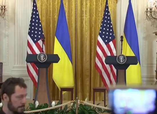 现场视频:美乌总统多次 “激烈争吵”,不欢而散