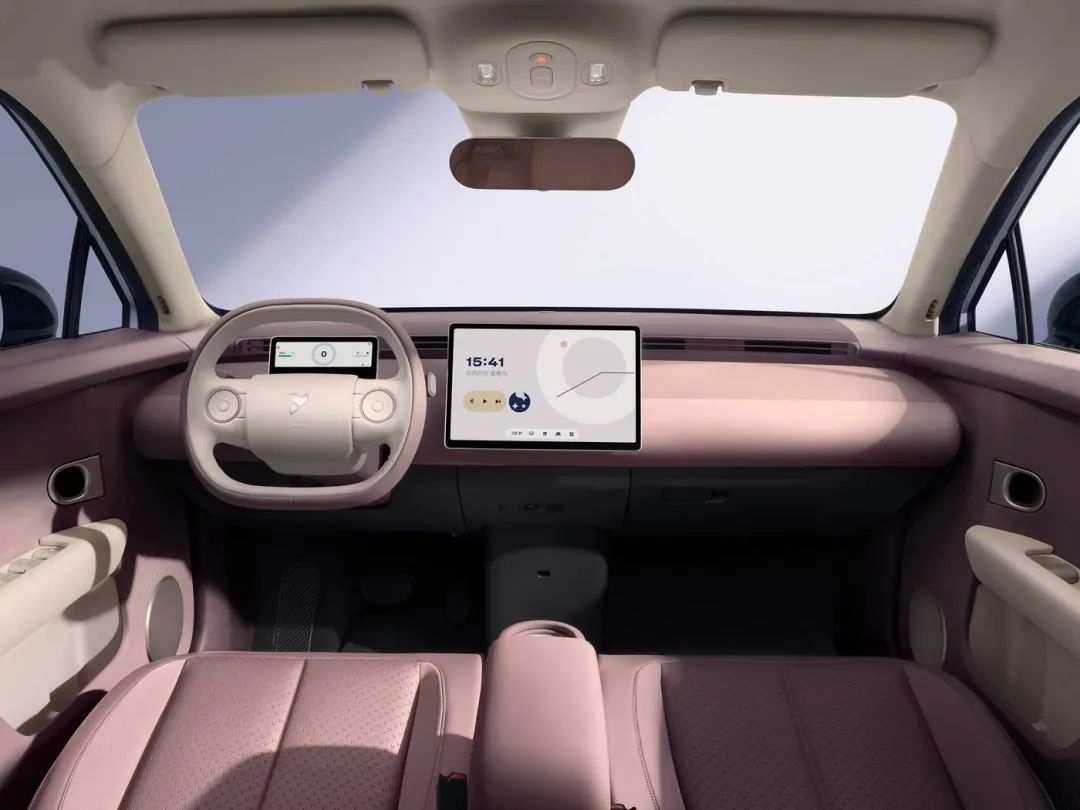 即将上市!蔚来萤火虫内饰官图发布