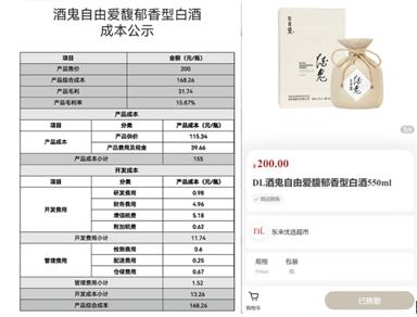 于东来:酒鬼自由爱50%产量分配到胖东来帮扶企业