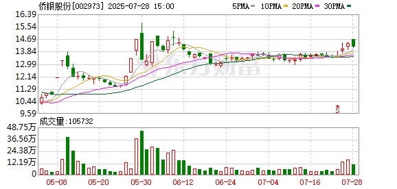 侨银股份：7月28日召开董事会会议