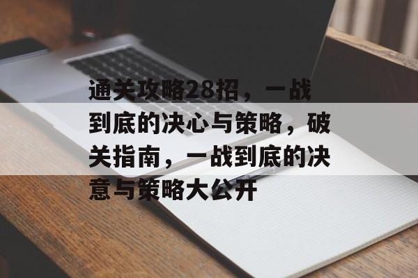 通关攻略28招，一战到底的决心与策略，破关指南，一战到底的决意与策略大公开