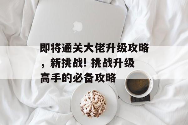 即将通关大佬升级攻略，新挑战! 挑战升级高手的必备攻略