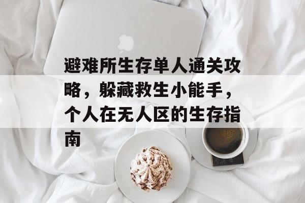 避难所生存单人通关攻略，躲藏救生小能手，个人在无人区的生存指南