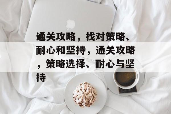 通关攻略,找对策略、耐心和坚持,通关攻略,策略选择、耐心与坚持 通关攻略,找对策略、耐心和坚持,通关攻略,策略选择、耐心与坚持