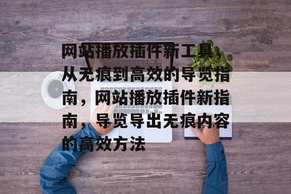 网站播放插件新工具,从无痕到高效的导览指南,网站播放插件新指南,导览导出无痕内容的高效方法 网站播放插件新工具,从无痕到高效的导览指南,网站播放插件新指南,导览导出无痕内容的高效方法