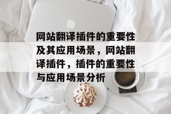 网站翻译插件的重要性及其应用场景，网站翻译插件，插件的重要性与应用场景分析