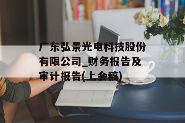 广东弘景光电科技股份有限公司_财务报告及审计报告(上会稿) 广东弘景光电科技股份有限公司_财务报告及审计报告(上会稿)