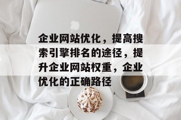 企业网站优化,提高搜索引擎排名的途径,提升企业网站权重,企业优化的正确路径 企业网站优化,提高搜索引擎排名的途径,提升企业网站权重,企业优化的正确路径