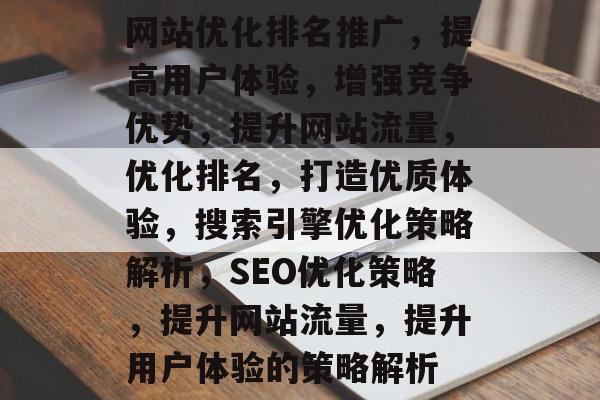 网站优化排名推广，提高用户体验，增强竞争优势，提升网站流量，优化排名，打造优质体验，搜索引擎优化策略解析，SEO优化策略，提升网站流量，提升用户体验的策略解析