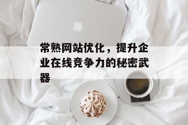 常熟网站优化,提升企业在线竞争力的秘密武器 常熟网站优化,提升企业在线竞争力的秘密武器