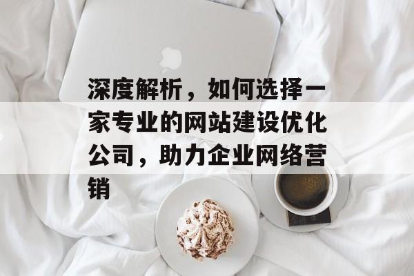 深度解析,如何选择一家专业的网站建设优化公司,助力企业网络营销 深度解析,如何选择一家专业的网站建设优化公司,助力企业网络营销