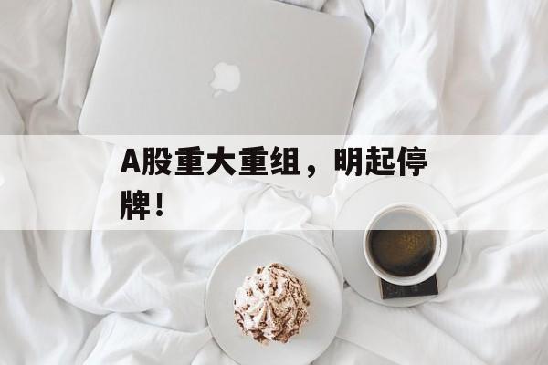 A股重大重组,明起停牌! A股重大重组,明起停牌!