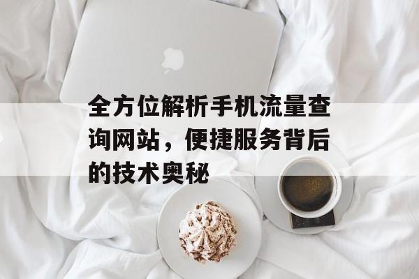 全方位解析手机流量查询网站,便捷服务背后的技术奥秘 全方位解析手机流量查询网站,便捷服务背后的技术奥秘