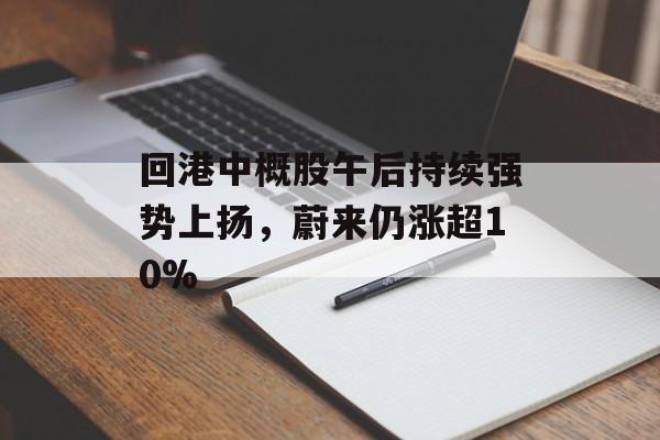 回港中概股午后持续强势上扬,蔚来仍涨超10% 回港中概股午后持续强势上扬,蔚来仍涨超10%