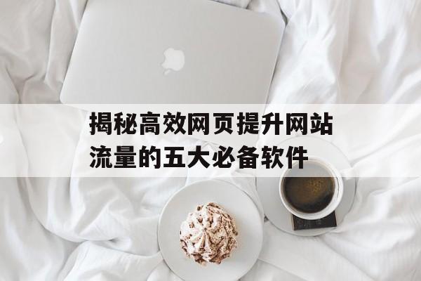 揭秘高效网页提升网站流量的五大必备软件