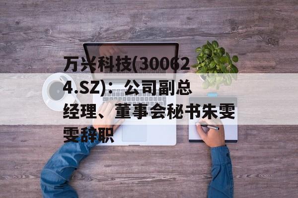 万兴科技(300624.SZ):公司副总经理、董事会秘书朱雯雯辞职 万兴科技(300624.SZ):公司副总经理、董事会秘书朱雯雯辞职