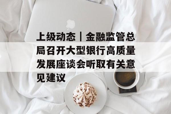上级动态|金融监管总局召开大型银行高质量发展座谈会听取有关意见建议 上级动态|金融监管总局召开大型银行高质量发展座谈会听取有关意见建议
