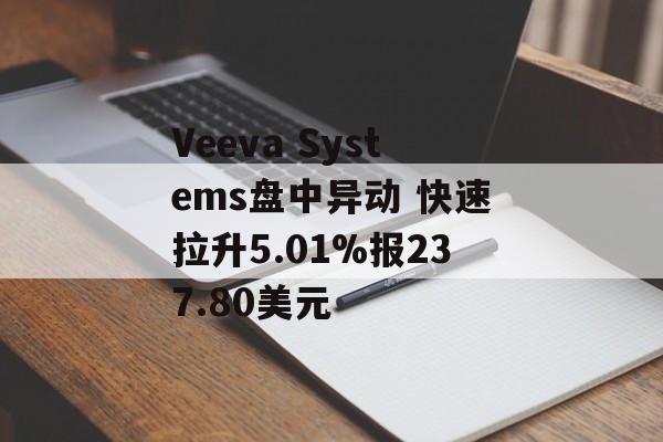 Veeva Systems盘中异动 快速拉升5.01%报237.80美元 Veeva Systems盘中异动 快速拉升5.01%报237.80美元
