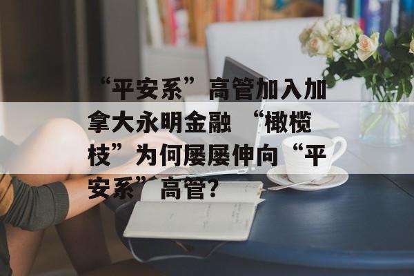 “平安系”高管加入加拿大永明金融 “橄榄枝”为何屡屡伸向“平安系”高管? “平安系”高管加入加拿大永明金融 “橄榄枝”为何屡屡伸向“平安系”高管?
