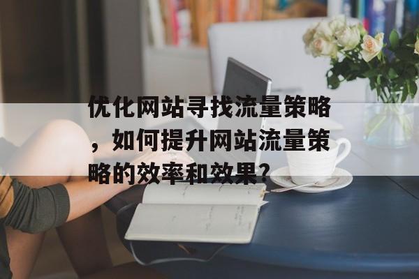 优化网站寻找流量策略,如何提升网站流量策略的效率和效果? 优化网站寻找流量策略,如何提升网站流量策略的效率和效果?