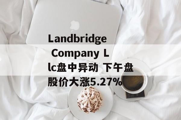 Landbridge Company Llc盘中异动 下午盘股价大涨5.27% Landbridge Company Llc盘中异动 下午盘股价大涨5.27%