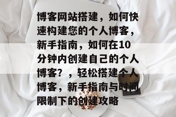 博客网站搭建,如何快速构建您的个人博客,新手指南,如何在10分钟内创建自己的个人博客?,轻松搭建个人博客,新手指南与时间限制下的创建攻略 博客网站搭建,如何快速构建您的个人博客,新手指南,如何在10分钟内创建自己的个人博客?,轻松搭建个人博客,新手指南与时间限制下的创建攻略