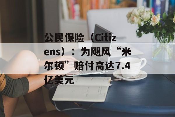 公民保险(Citizens):为飓风“米尔顿”赔付高达7.4亿美元 公民保险(Citizens):为飓风“米尔顿”赔付高达7.4亿美元