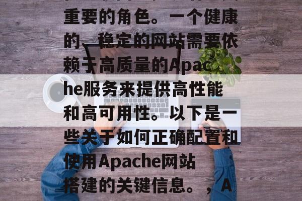 Apache网络技术在互联网中扮演着至关重要的角色。一个健康的、稳定的网站需要依赖于高质量的Apache服务来提供高性能和高可用性。以下是一些关于如何正确配置和使用Apache网站搭建的关键信息。,Apache web server设置指南 Apache网络技术在互联网中扮演着至关重要的角色。一个健康的、稳定的网站需要依赖于高质量的Apache服务来提供高性能和高可用性。以下是一些关于如何正确配置和使用Apache网站搭建的关键信息。,Apache web server设置指南