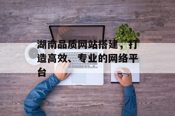 湖南品质网站搭建,打造高效、专业的网络平台 湖南品质网站搭建,打造高效、专业的网络平台