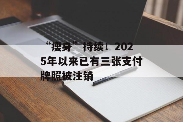 “瘦身”持续!2025年以来已有三张支付牌照被注销 “瘦身”持续!2025年以来已有三张支付牌照被注销