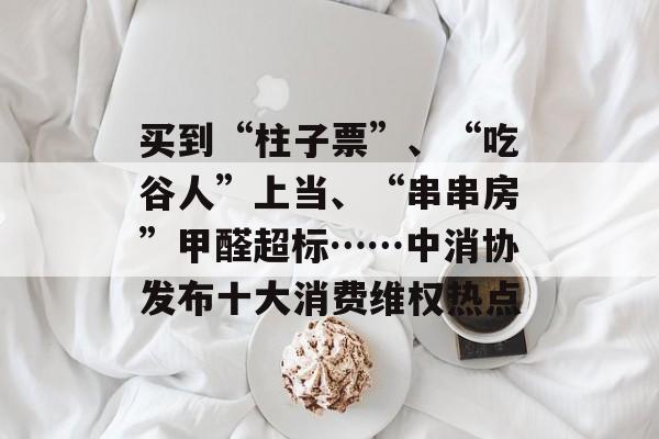 买到“柱子票”、“吃谷人”上当、“串串房”甲醛超标……中消协发布十大消费维权热点 买到“柱子票”、“吃谷人”上当、“串串房”甲醛超标……中消协发布十大消费维权热点