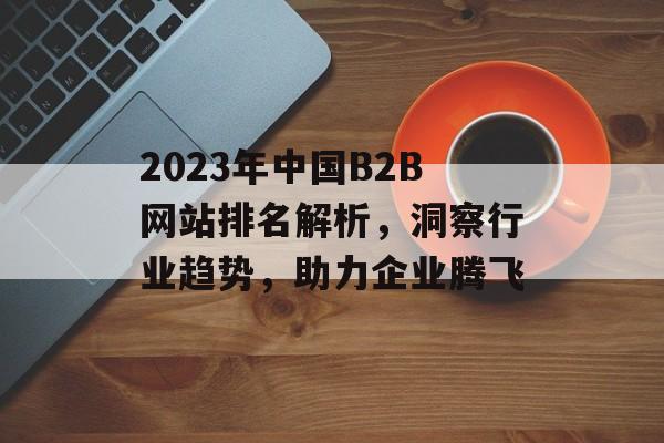 2023年中国B2B网站排名解析,洞察行业趋势,助力企业腾飞 2023年中国B2B网站排名解析,洞察行业趋势,助力企业腾飞