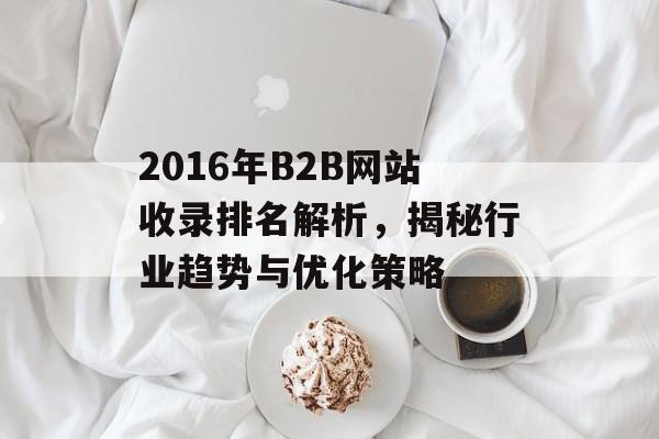 2016年B2B网站收录排名解析，揭秘行业趋势与优化策略