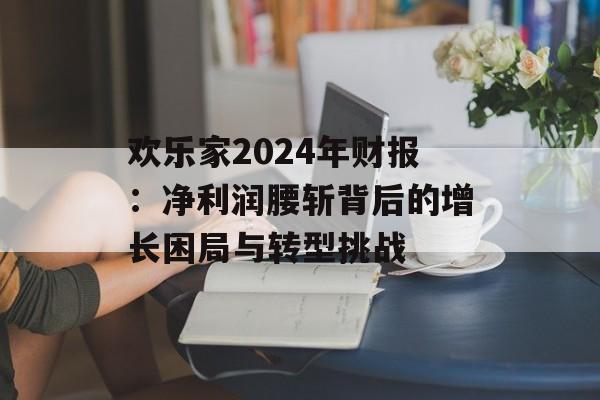 欢乐家2024年财报:净利润腰斩背后的增长困局与转型挑战 欢乐家2024年财报:净利润腰斩背后的增长困局与转型挑战