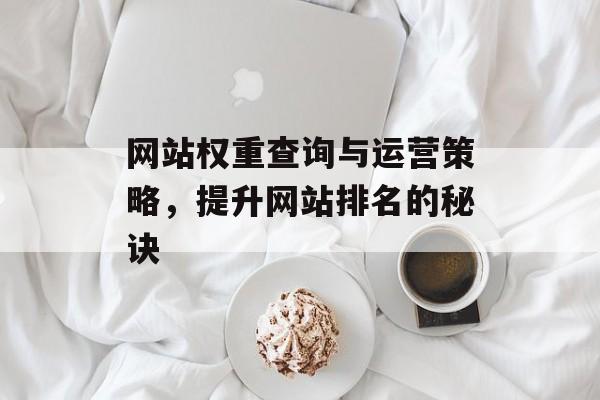网站权重查询与运营策略,提升网站排名的秘诀 网站权重查询与运营策略,提升网站排名的秘诀