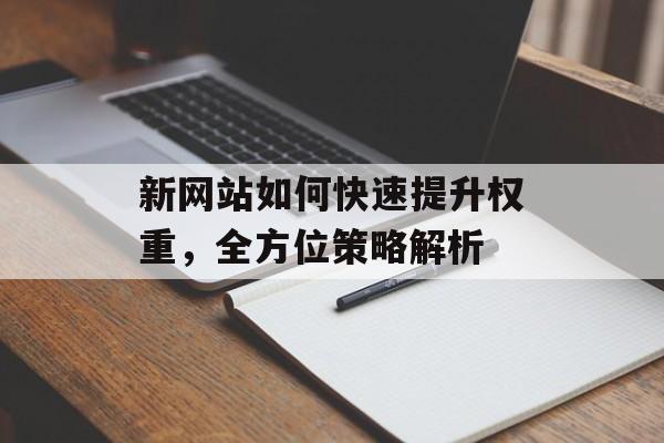 新网站如何快速提升权重，全方位策略解析