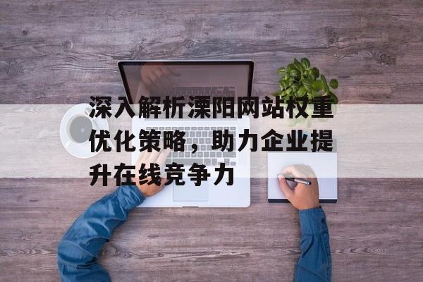 深入解析溧阳网站权重优化策略，助力企业提升在线竞争力
