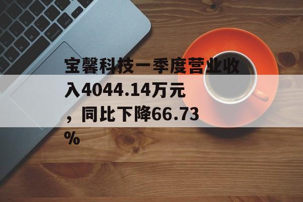 宝馨科技一季度营业收入4044.14万元,同比下降66.73% 宝馨科技一季度营业收入4044.14万元,同比下降66.73%