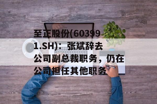 至正股份(603991.SH):张斌辞去公司副总裁职务,仍在公司担任其他职务 至正股份(603991.SH):张斌辞去公司副总裁职务,仍在公司担任其他职务
