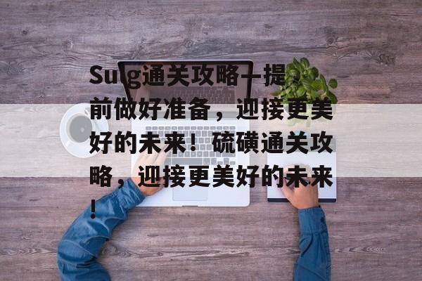 Sulg通关攻略—提前做好准备,迎接更美好的未来!硫磺通关攻略,迎接更美好的未来! Sulg通关攻略—提前做好准备,迎接更美好的未来!硫磺通关攻略,迎接更美好的未来!