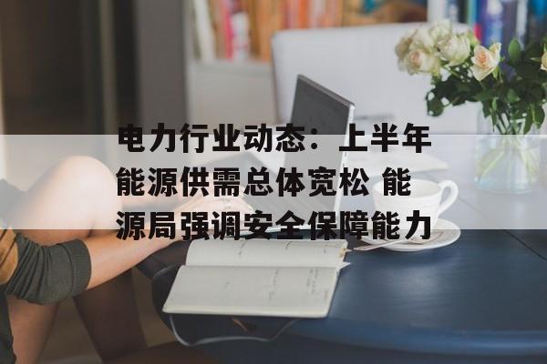 电力行业动态：上半年能源供需总体宽松 能源局强调安全保障能力