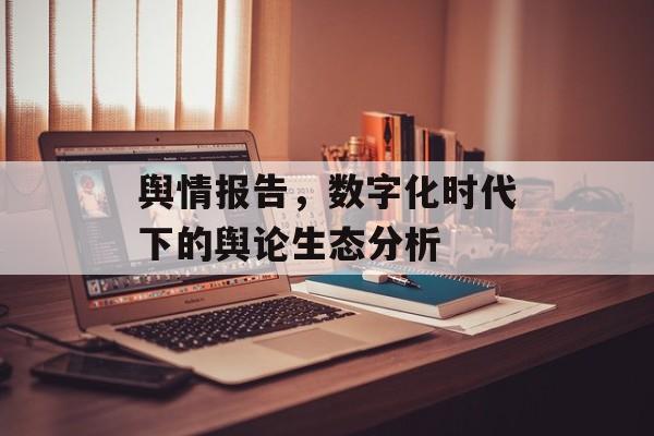 舆情报告，数字化时代下的舆论生态分析
